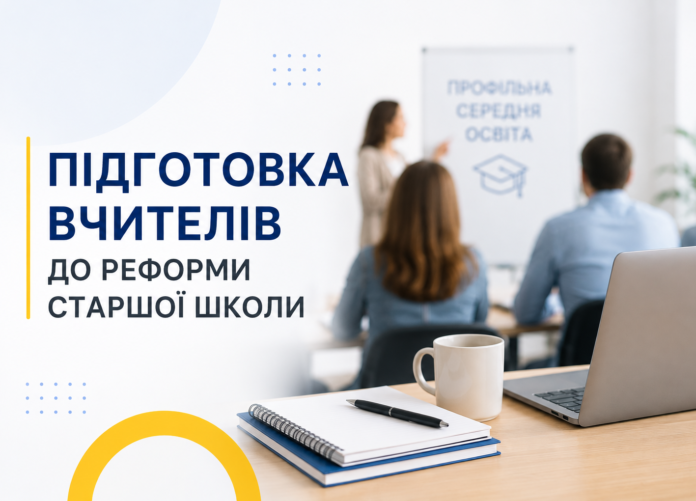 вчителі Підготовку вчителів до реформи старшої школи розпочали в Україні