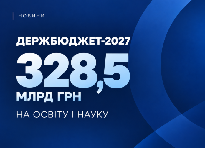 роолрів Фінансування освіти і науки у проєкті Держбюджету-2027